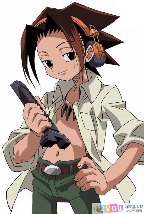 Ожерелье для косплея Shaman King Yoh Asakura на Хэллоуин Рождество аксессуары Бесплатная