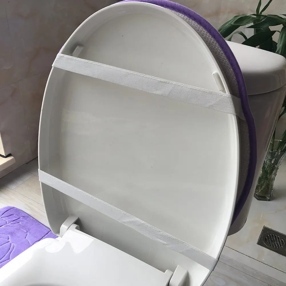 Набор для ванной из 3 предметов набор туалетных ковриков унитаза (розовый) | Дом и