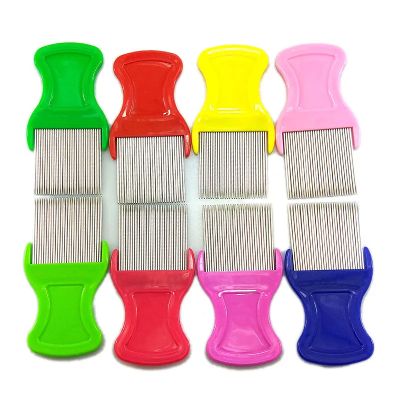 

Pets Dogs Comb Nits Lice Pocket Pet Grooming Comb Get Rid of Flea Lice Pin Comb Dog Cat Hair Shedding Pet Grooming Supplies
