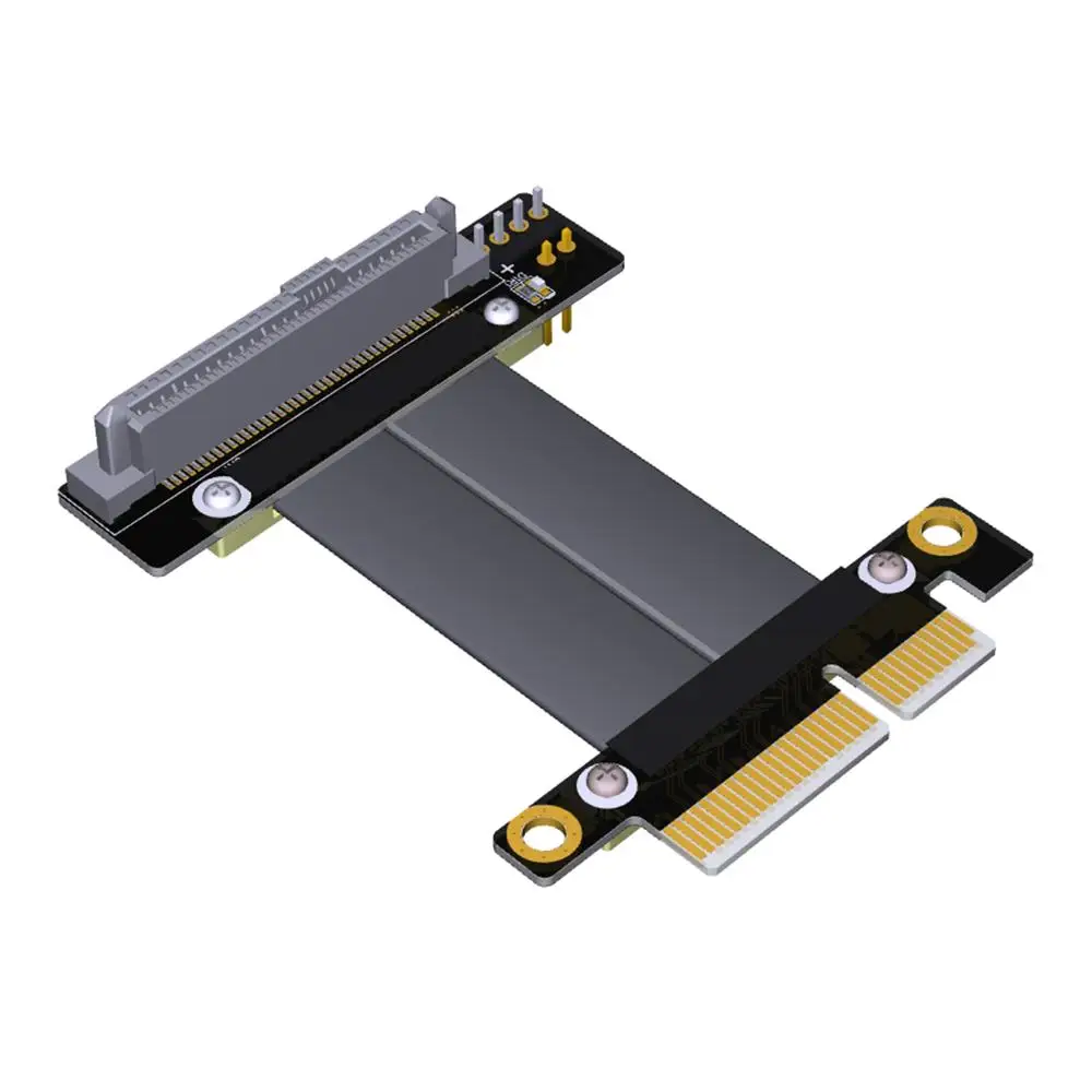 

U.2 Interface U2 to PCI-E 3.0 x4 SFF-8639 Solid State Riser Card Transfer Extension Flexible Cable PCIe 4x For NVME U.2 SSD
