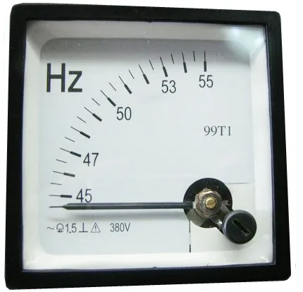 

1 шт. 99T1/Φ 45-55 Гц 380 В 400 В указатель, измеритель частоты, указатель, измеритель, измеритель частоты переменного тока 48*48