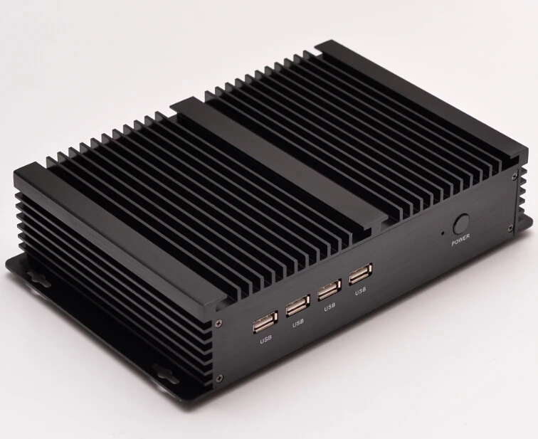 Новейший промышленный мини ПК без вентилятора с двухъядерным процессором Intel