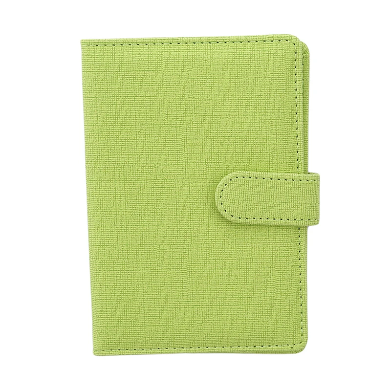 Grass green 1 шт. модный портативный чехол для паспорта из искусственной кожи для путешествий с держателем для карт однотонный защитный для паспорта чехол для паспорта - Цвет: Grass green