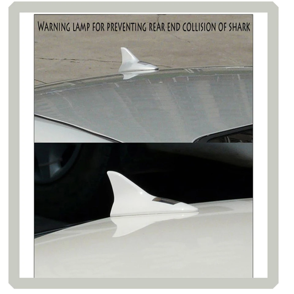 ZDPARTS Car LED Antenna Decoration Shark Fin Aerials 3D For Toyota Corolla Avensis Rav4 c-hr Volkswagen VW Passat B6 B5 Polo | Автомобили