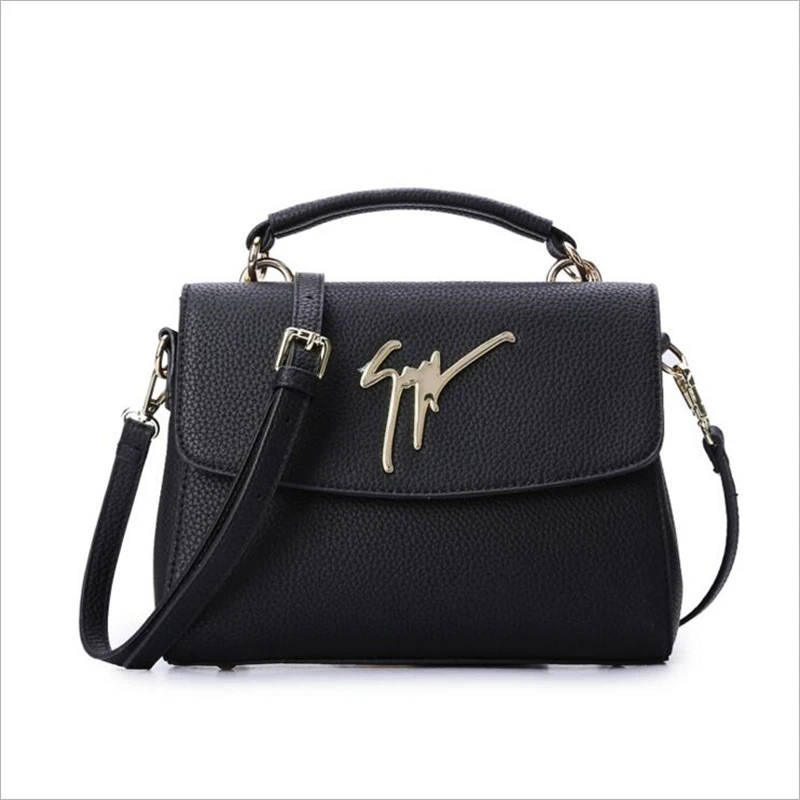 Leather Woman Bag Black Red Color Shoulder High Quality PU Messenger WHB246 | Багаж и сумки