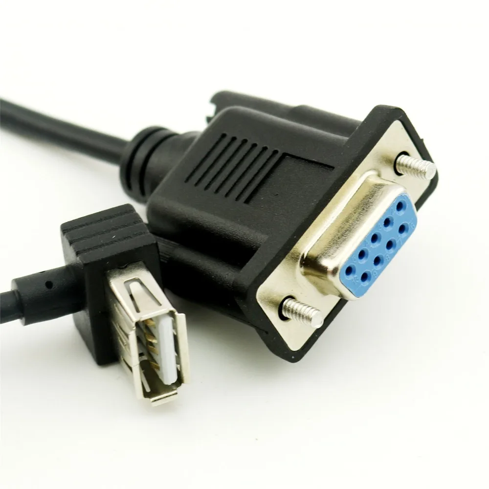 Последовательный кабель адаптер RS232 DB9 на USB 2 0 A конвертер 8 дюймов 25 см 1 шт.|db9 rs232|usb