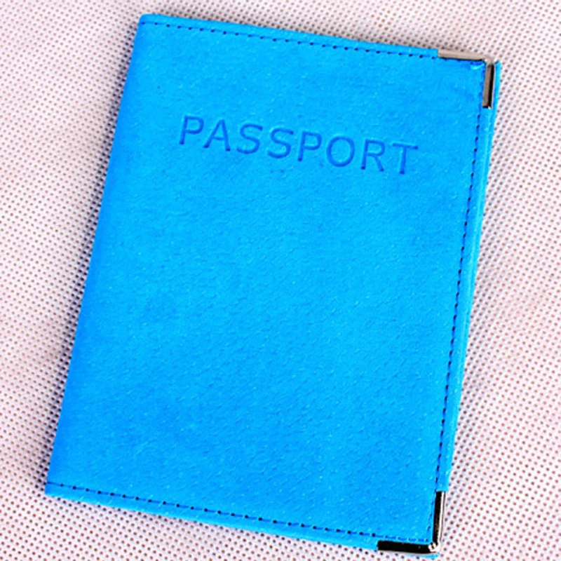 Обложка для паспорта из натуральной кожи модная дорожная деловая визиток свиной