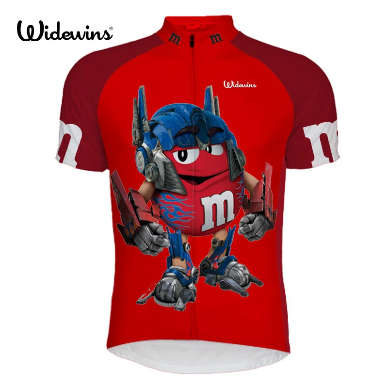 Новинка Мужская футболка для велоспорта Ropa Ciclismo с мультяшным рисунком милая