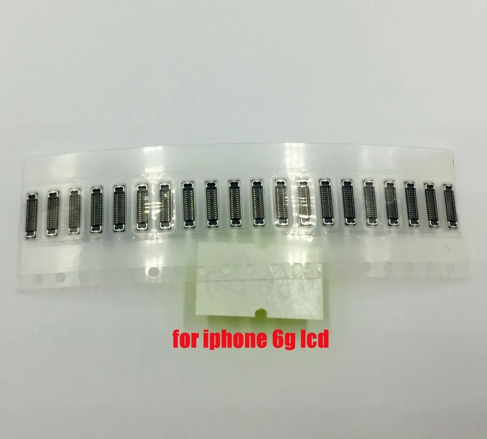 10 шт./лот Оригинальный Новый ЖК дисплей FPC Разъем для iPhone 4s 5 5c 5s 6 6plus 6s на