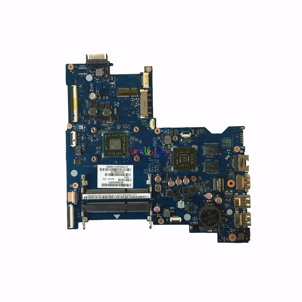 SHELI для hp 15 AF Материнская плата ноутбука W/для A6 6310 Процессор 818487 601 ABL51 LA C781P R5 M330 1 ГБ