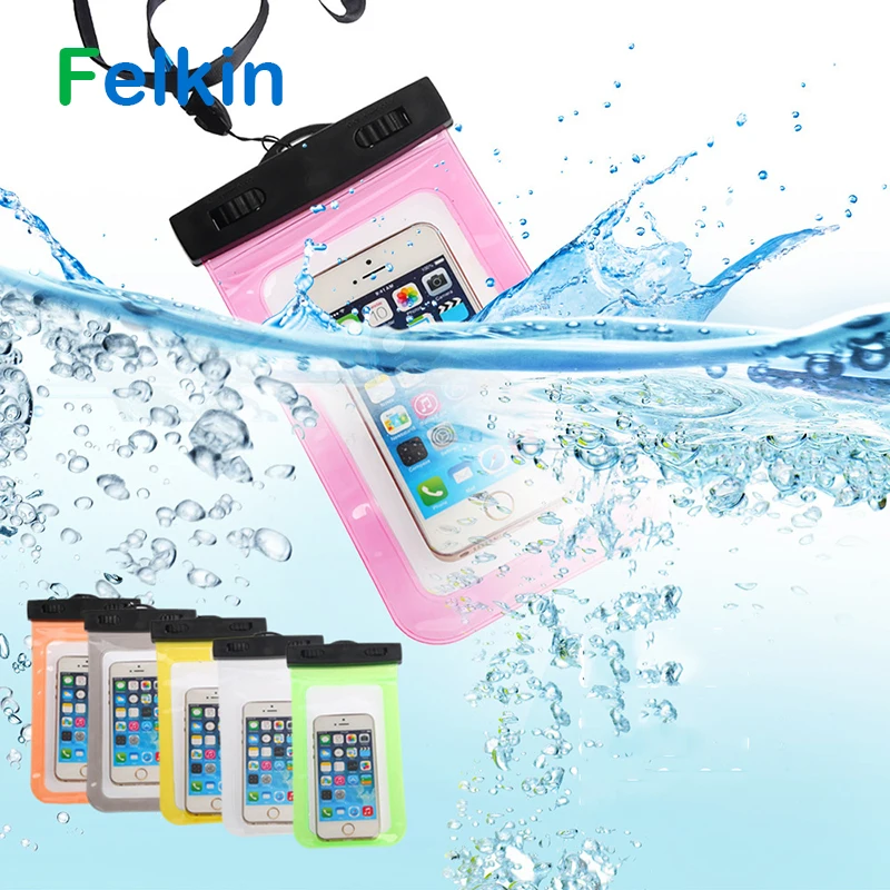 Водонепроницаемый чехол Felkin для телефона iPhone 6 S 7 8 Plus X водонепроницаемый Samsung S6 S7