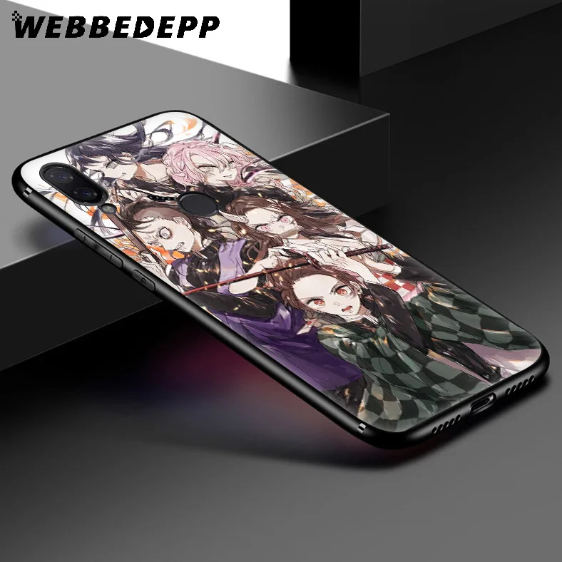 Мягкий чехол Demon Slayer Kimetsu no Yaiba для Xiaomi Redmi K20 7A 4A 4X 5 5A 6 6A S2 Note 8 4 7 Pro Plus Prime |