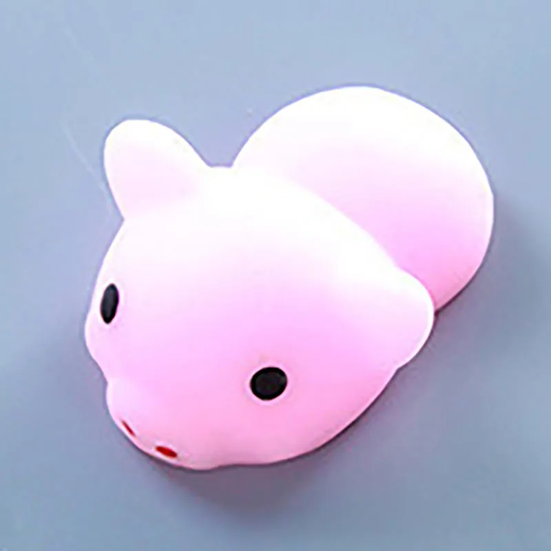Kawaii креативный подарок крем Ароматические squishydepression мяч Анти Стресс мягкий toySqueeze Игрушки для маленьких детей Рождественский подарок 5*3*2,5 см - Цвет: Powder pig