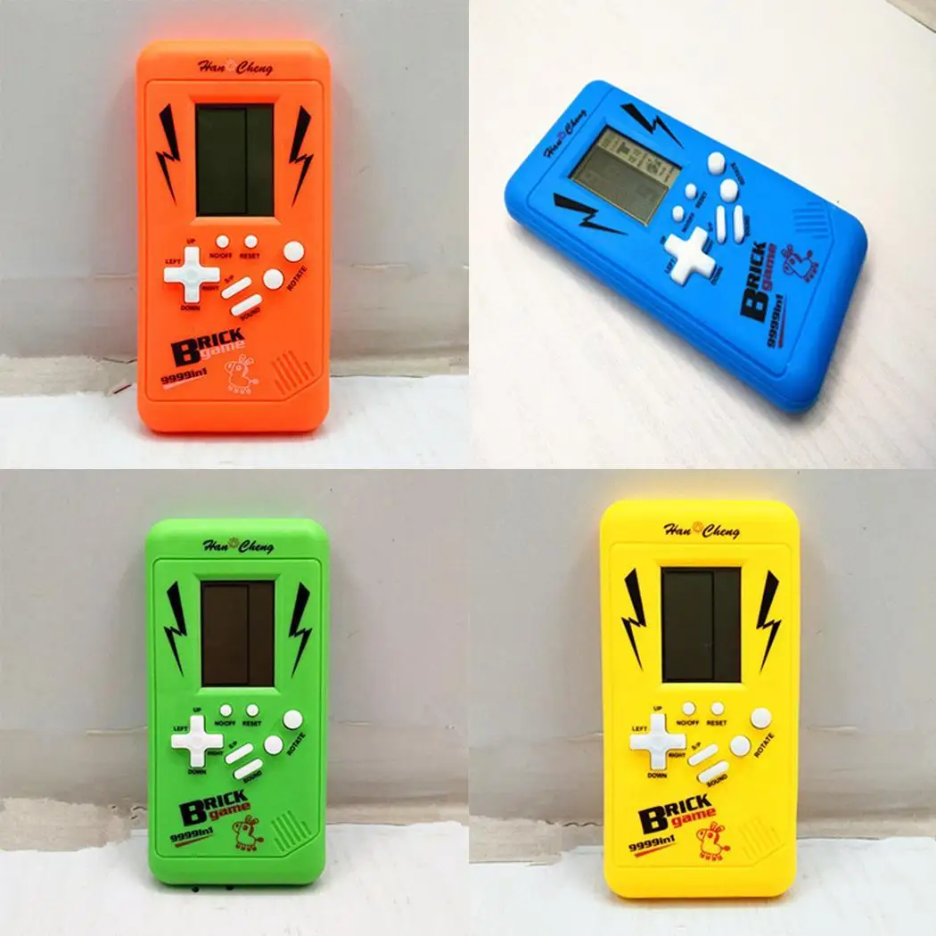 Классический тетрис ЖК электронный Забавный конструктор&gt 3 лет ручной 2