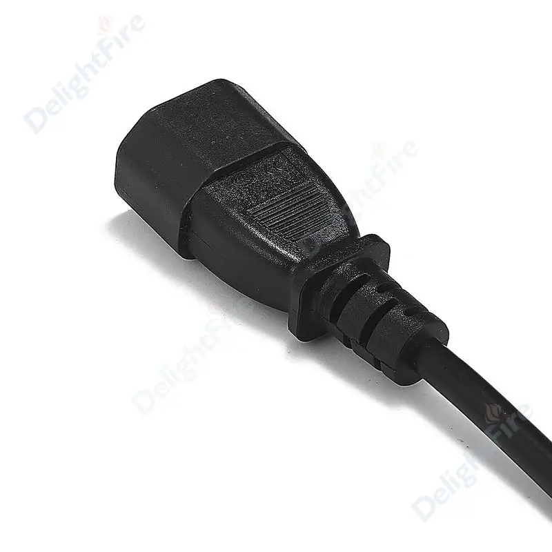 IEC 320 C14 в евро разъем Schuko Кабель питания PDU UPS кабель IEC C14 Schuko CEE7/4 удлинитель питания 20 см 30 см 50 см шнур питания