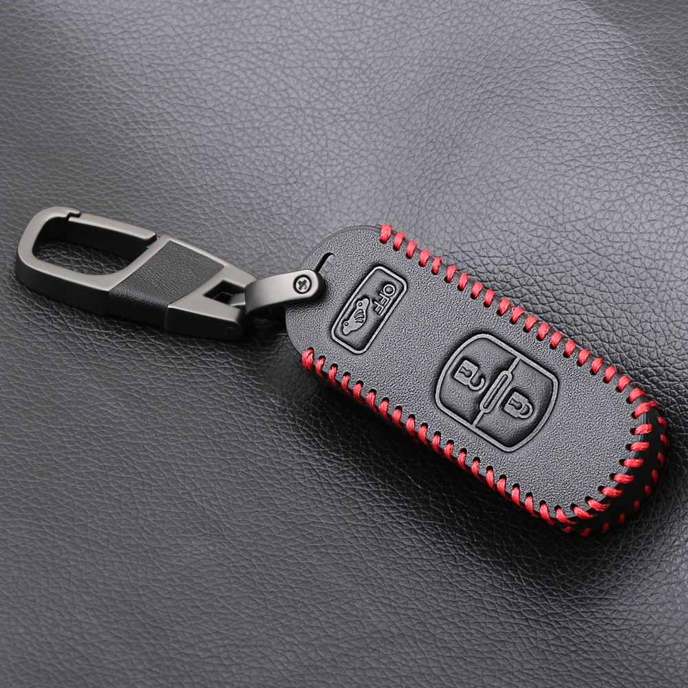 Кожаный чехол для ключей автомобиля смарт-брелок без ключа защитный сумка Mazda 3 CX9