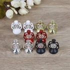 2 шт кукольный домик лужайка лампа освещение ретро масляная лампа кукольный домик Миниатюрная игрушка кукольная еда кухонные аксессуары для гостиной весы 1:12