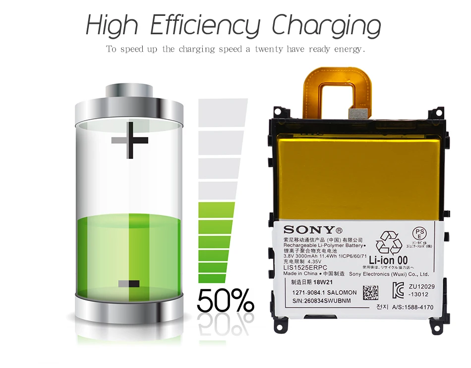 SONY LIS1525ERPC телефон батарея 3000 мАч для SONY Xperia Z1 C6902 C6903 L39h запасная батарея+ Бесплатные инструменты
