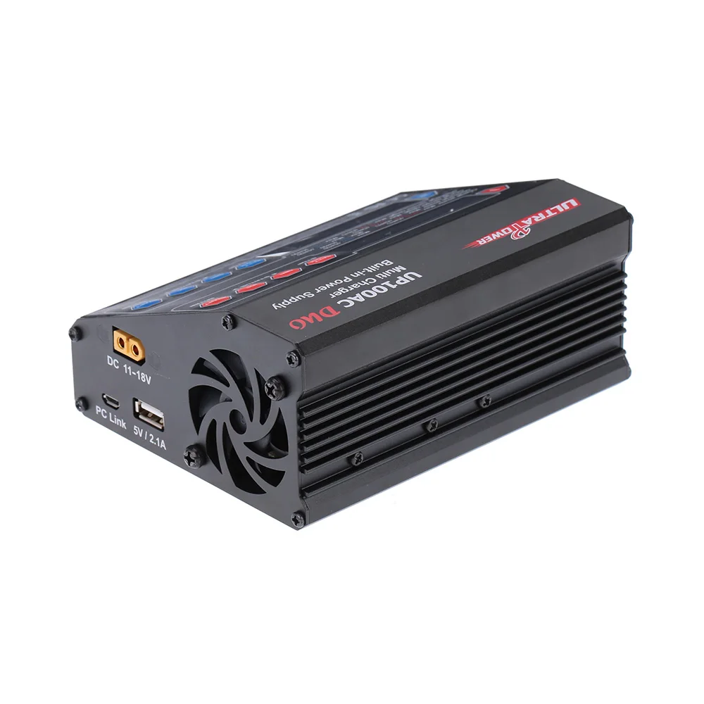 Профессиональное балансирующее зарядное устройство Ultra Power UP100AC DUO 100 Вт