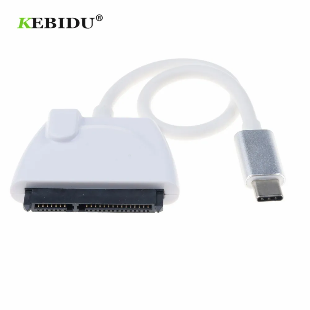 Кабель-Переходник USB 3 1/Sata Kebidu 7 + 15 контактов для жестких дисков sata 2 5 дюйма SSD
