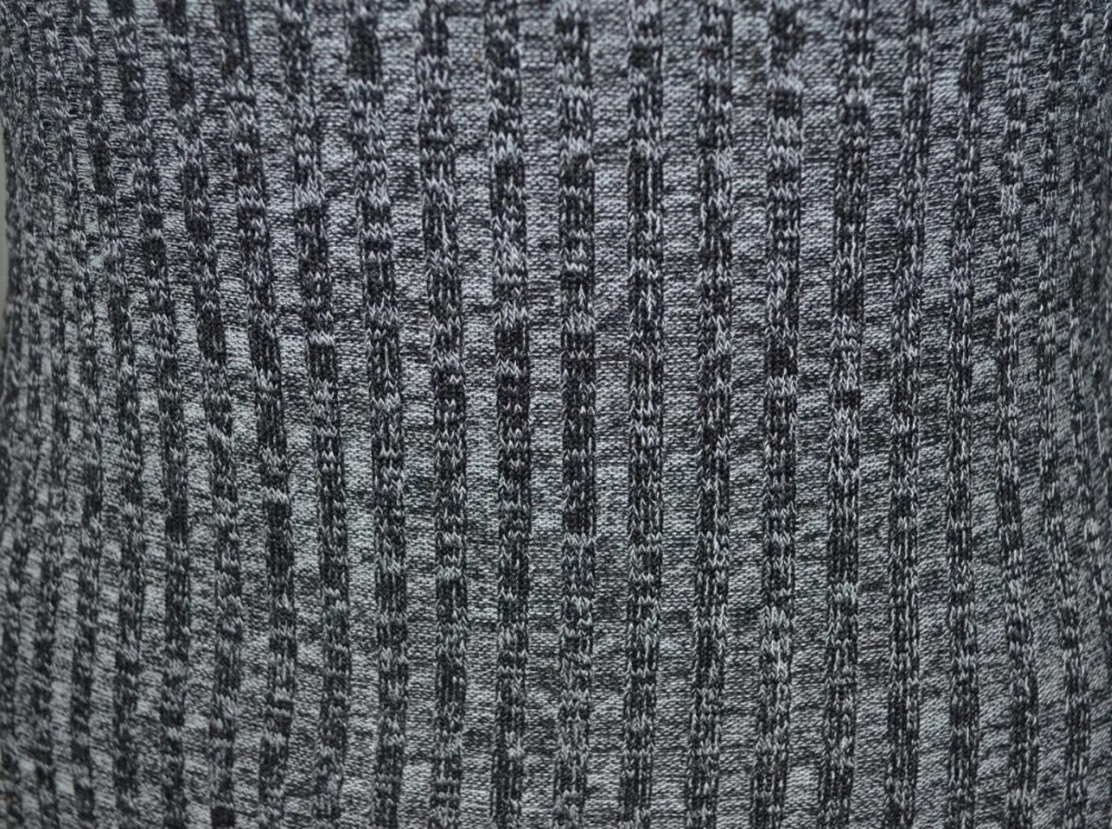 Женское трикотажное платье с V образным вырезом длинным рукавом|dress v-neck|zipper