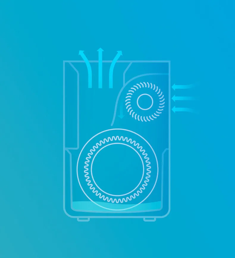 Smartmi чистый увлажнитель 4L большой емкости Испарительный Увлажнитель бытовой бесшумный энергосберегающий диффузор
