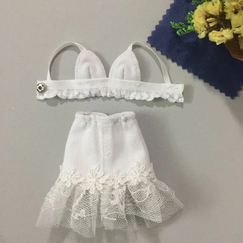 1 комплект одежды для кукол 30 см пиджак + юбка нижнее белье Blyth ob24 Licca Barbies Kurhn