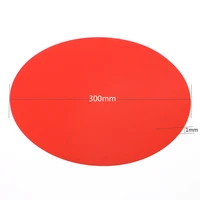 round silicon anti hot mat 3 colors diameter 300mm thickness 1mm temperature resistance 230 environmental kitchen dedicated mat