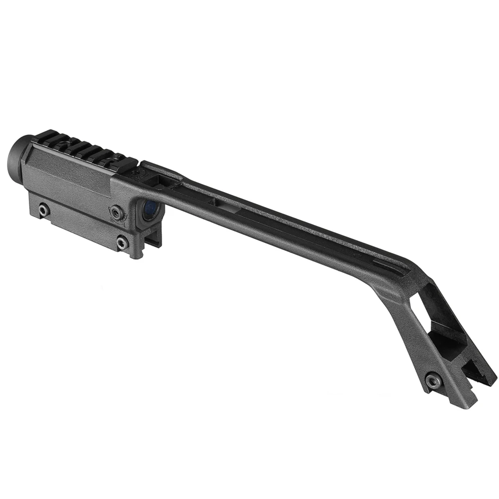 Тактический прицел для винтовки 3,5X20 G36 длинный прицел для MP5 металлический прицел Вивер рельсовый прицел крепление база ручка для охоты