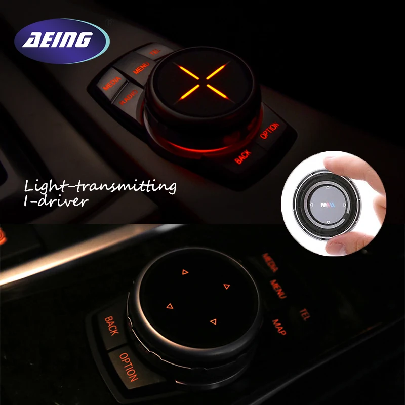 Автостайлинг AEING ABS наклейки на кнопки для BMW X1 X3 F25 X5 F15 X6 F16 F30 F10 F07 E90 E60 F11 5