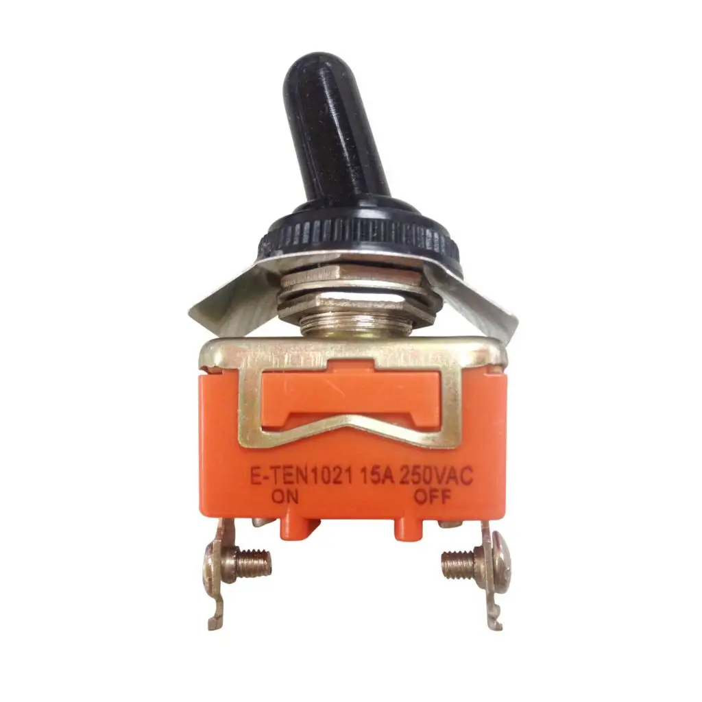 AC 250V 15A Ампер ВКЛ/ВЫКЛ 2 позиционный рычажный выключатель SPST с водонепроницаемой