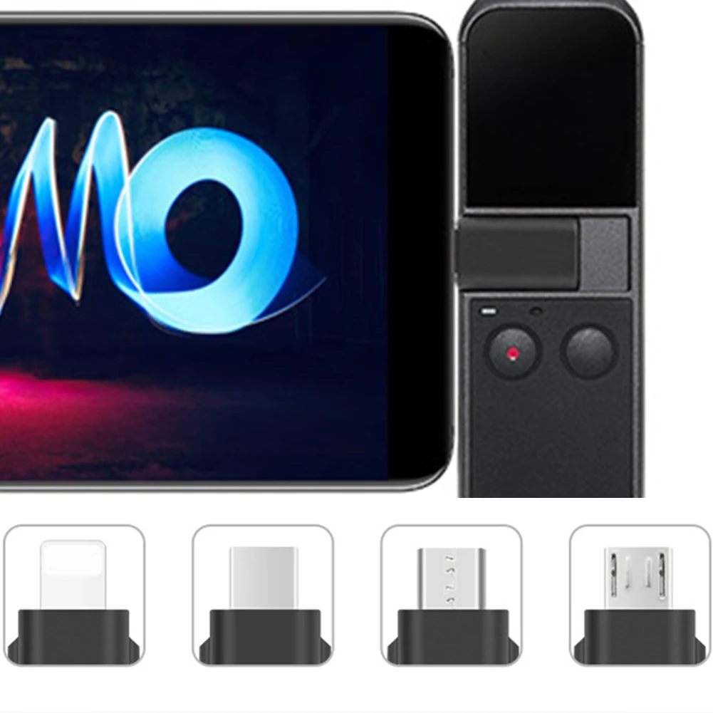 Портативный карданный подвес подключение USB к адаптер для смартфона Прочный
