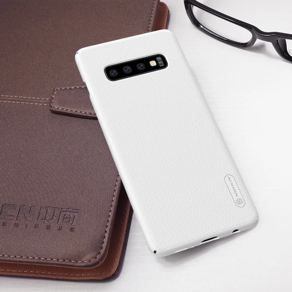 Чехол NILLKIN для Samsung Galaxy S10 Матовый Жесткий чехол накладка из поликарбоната