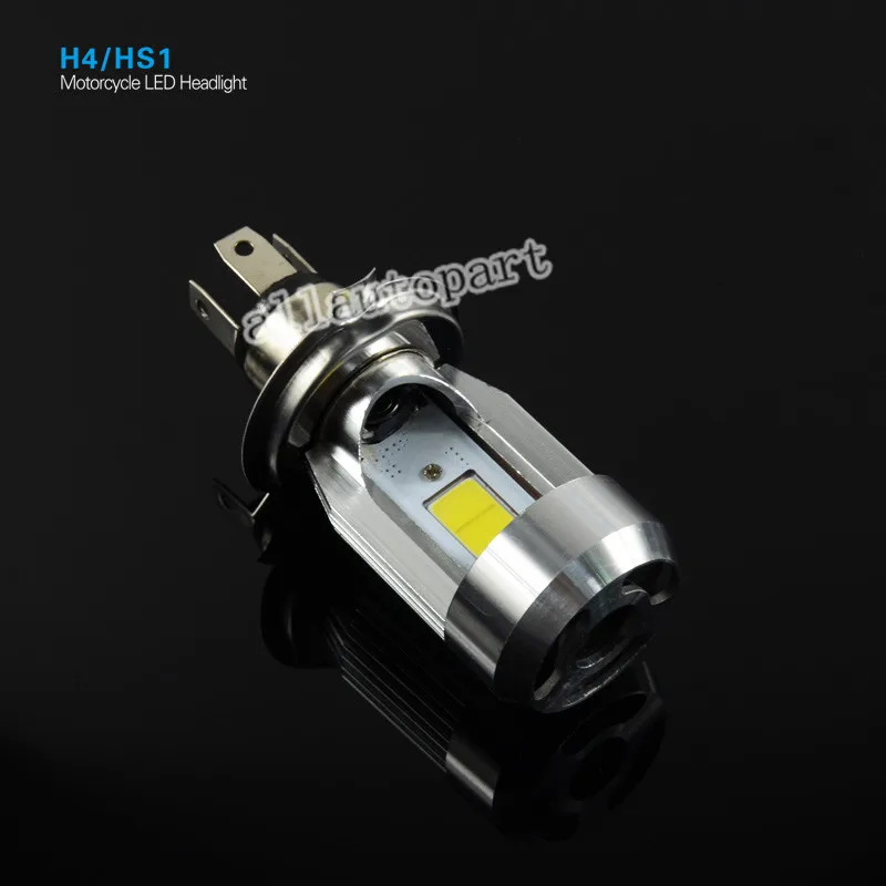 Фара для мотоцикла H4 P43t Led 20 Вт 2000LM Hi/Lo скутер Мото ATV 6000K свет Замена галогенной