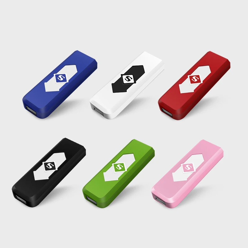 Ветрозащитный подарок бездымный USB прикуриватель ветрозащитная зарядка