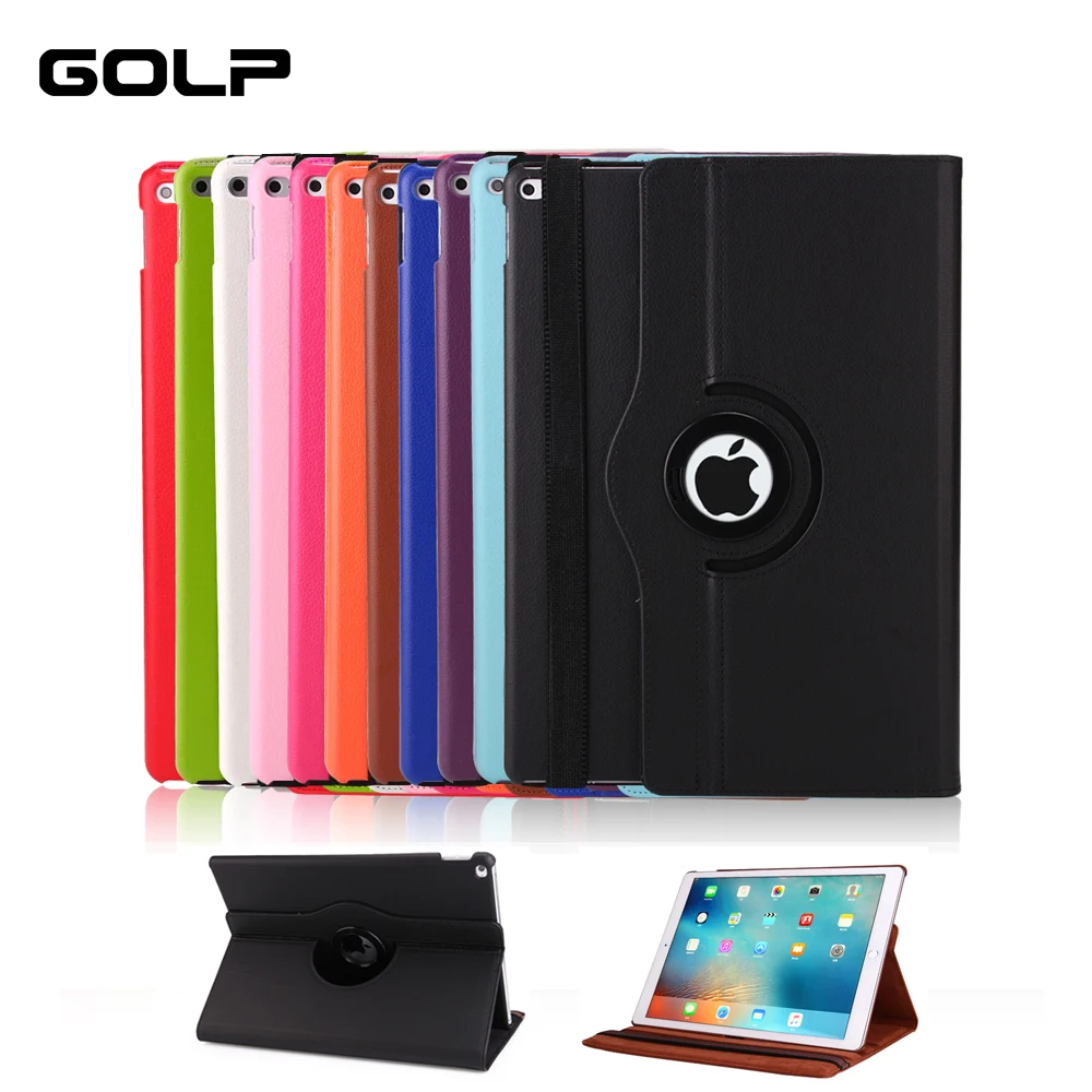 Для iPad Pro 12,9 чехол, GOLP ультра тонкий из искусственной кожи smart cover для iPad Pro 12,9 A1876 A2014 A1895 A1983 чехол
