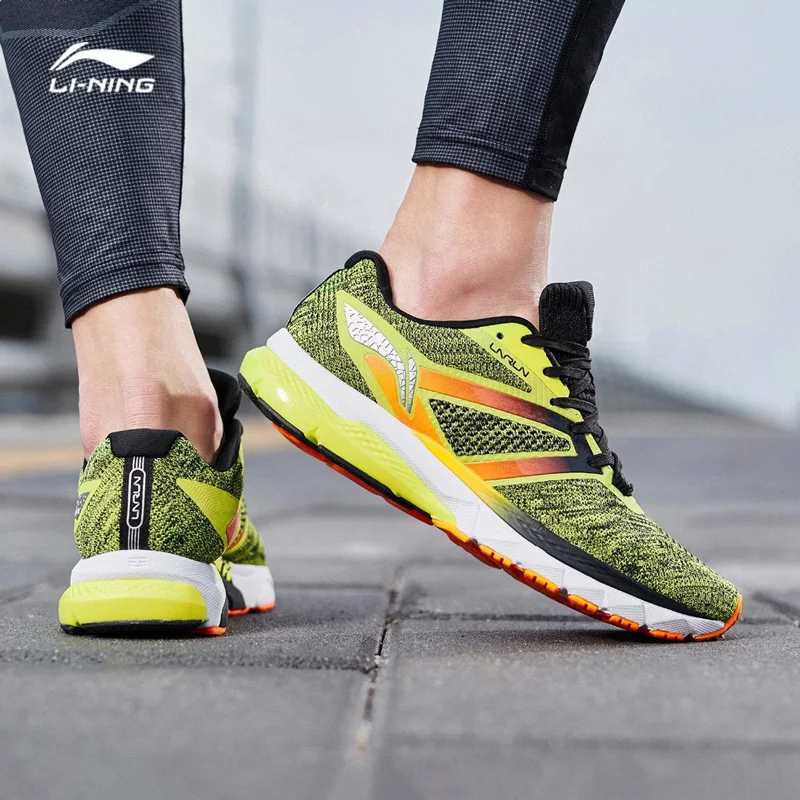 Li-Ning/мужские беговые кроссовки FURIOUS RIDER, дышащие кроссовки с подкладкой из монопряжи, устойчивые спортивные кроссовки ARZN003 XYP774