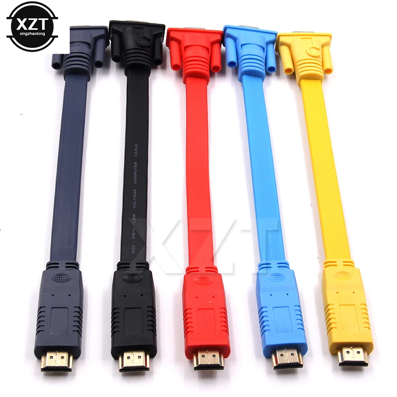 Высококачественный адаптер HDMI в VGA переходник папа мама 1080P цифровой аналоговый