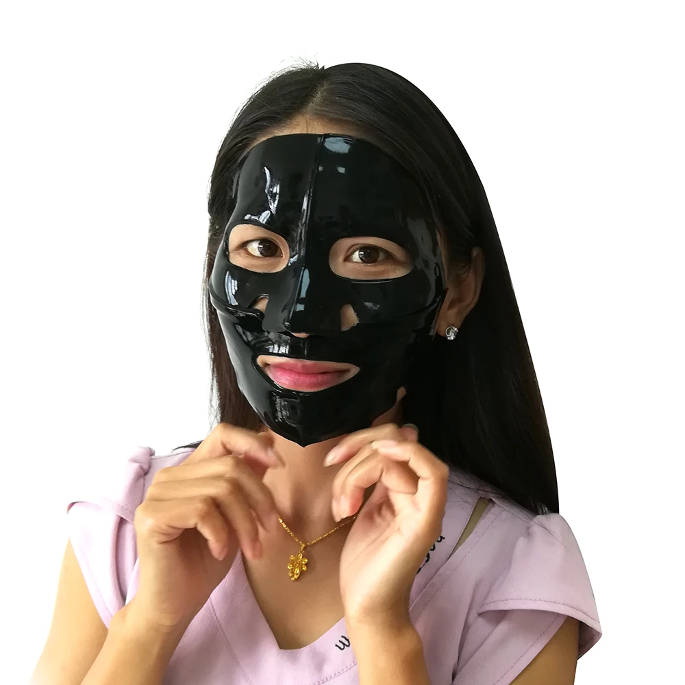 2 шт./лот коллагеновая маска с бамбуковым углем для жирной и склонной к акне кожи