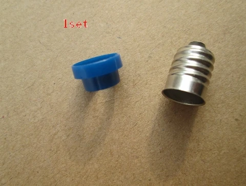 

E10 Lamp Bases For Light Bulb 1set=1 E10 lamp base+1 E10 head