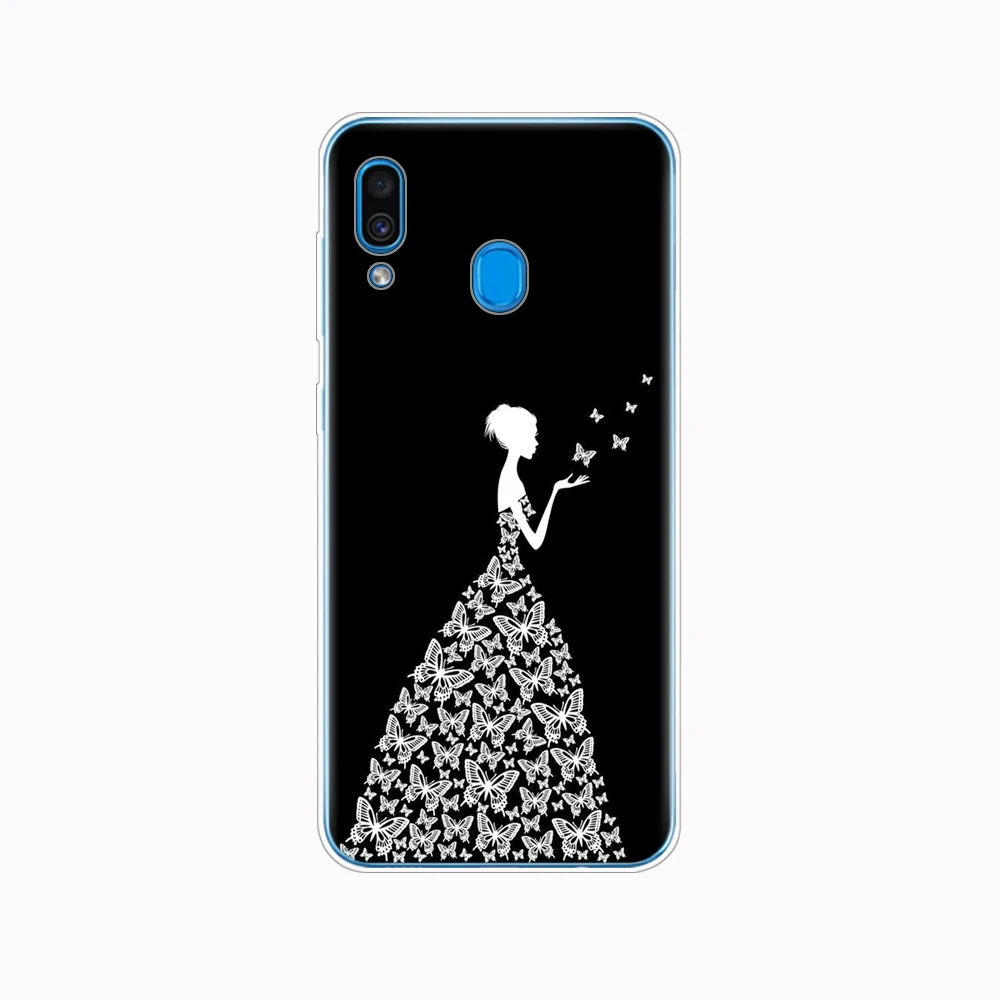 52250 Чехол для Samsung Galaxy A20 A20E, силиконовый мягкий чехол для Samsung A20 A 20 A205F A20E A202F, противоударный бампер - Цвет: 52250