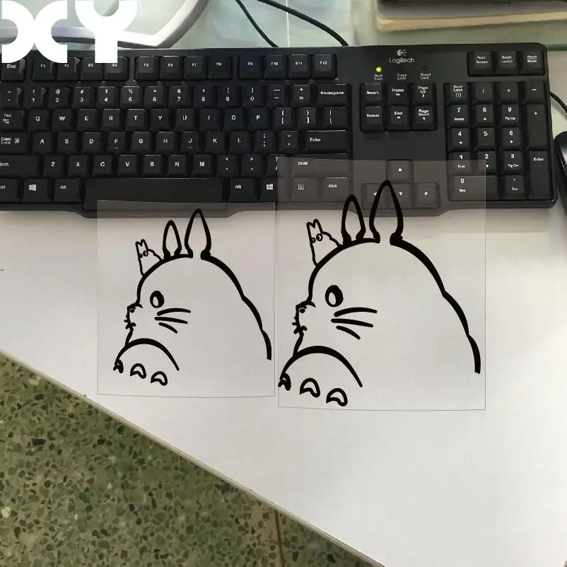 Наклейки для автомобиля с рисунком забавная наклейка автомобилей Totoro