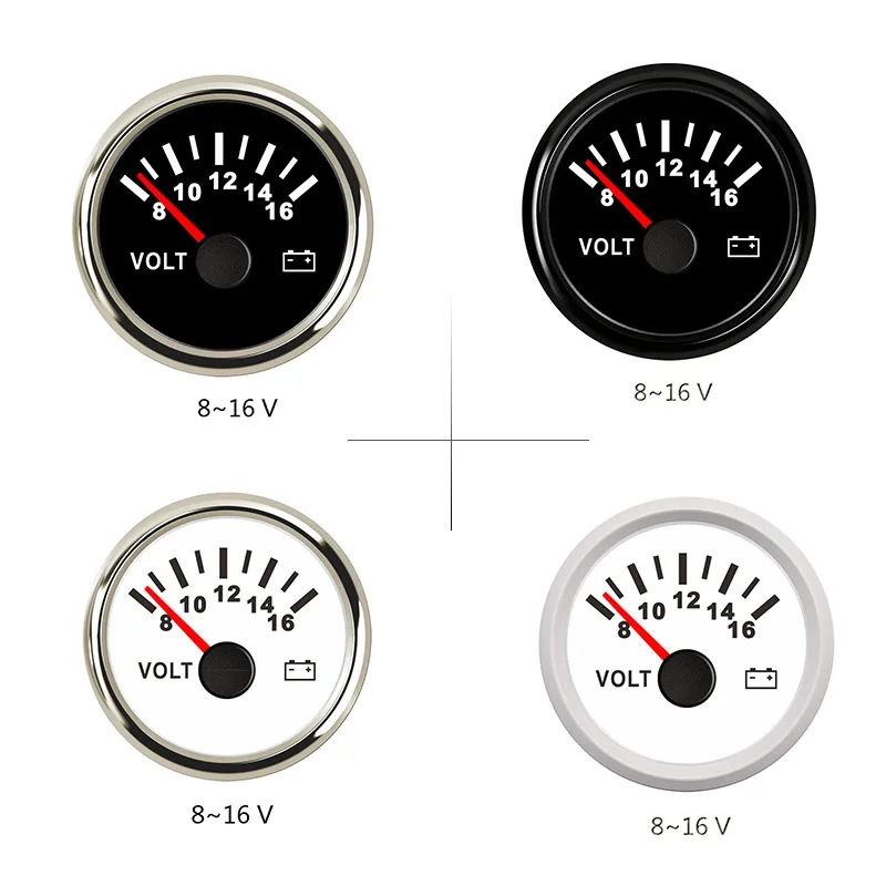 Цифровой вольтметр постоянного тока для мотоциклов измеритель напряжения ЖК