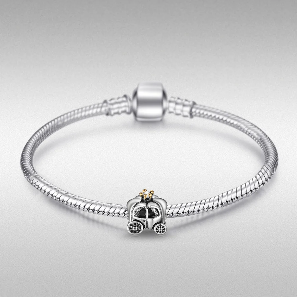 Jewelrypalace Винтаж автомобиль очарование Бусины Браслеты 925 серебро|sterling silver charms|silver