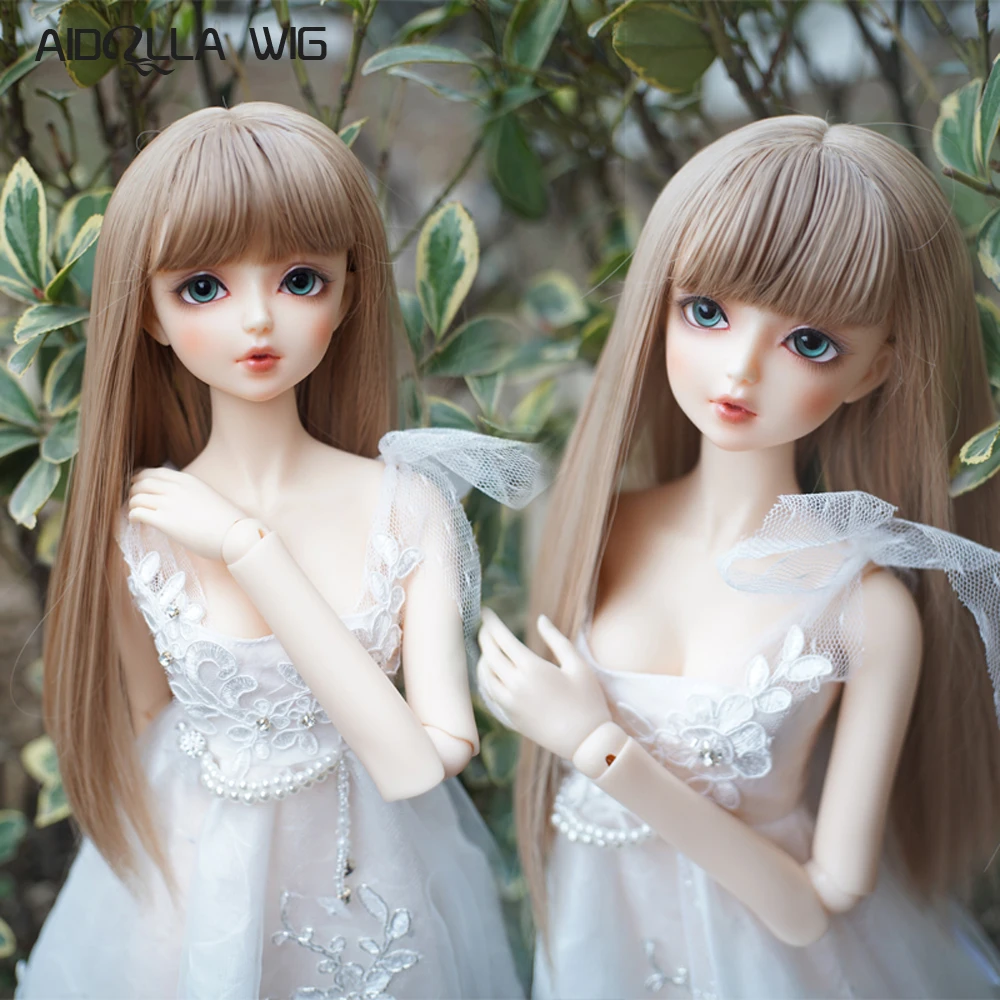 Парики для кукол 1/3 1/4 1/6 BJD SD на выбор два цвета короткие волосы высокая
