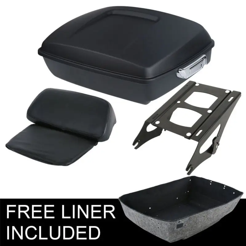 Стойка для установки на спинку багажника мотоцикла 10 7 дюйма Tour Pak Pack Harley Touring Road King