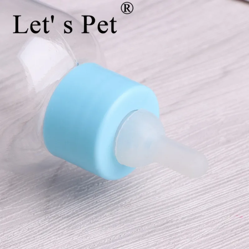 60ML Puppy Kitten Feeding Bottle Pet Dog Cat Bady Nursing Water Milk Feeder with Cleaning Brush | Дом и сад