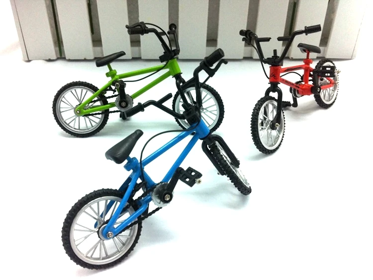 Сплав мини пальцем BMX велосипед модели игрушки с дистанционным управлением для