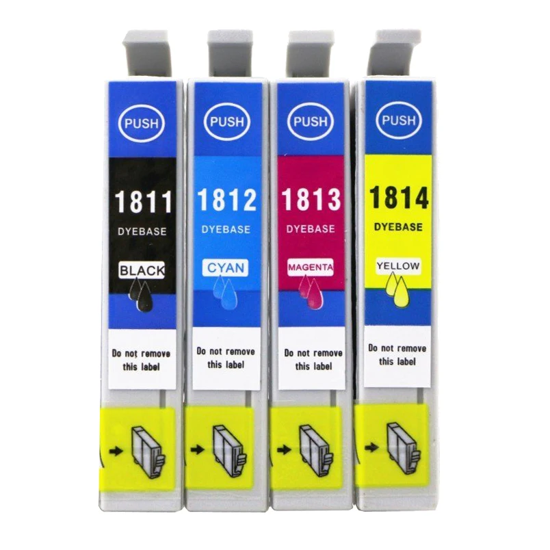 5 pack 18XL T1811 T1816 Ink Cartridge Compatible for EPSON XP205 XP305 XP322 XP315 XP212 XP402 XP30 XP225 XP325 XP422 | Компьютеры и