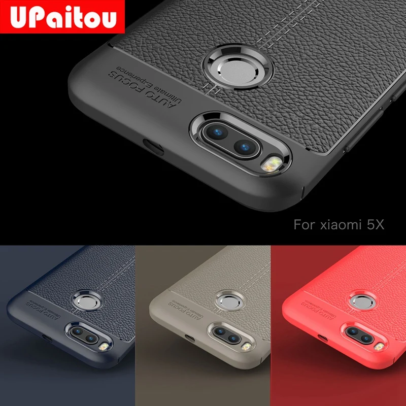 UPaitou Высокое качество Мягкие TPU Чехлы для Xiaomi mi 5X случаях A1 крышка силиконовый
